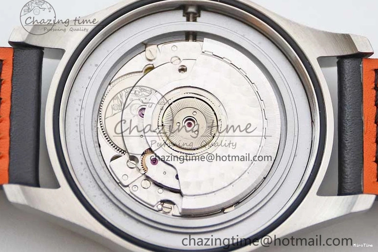 MIROTIME 0421 Vibrant Mark XVIII IW327001 SS M+F 1:1 Best Edition Black Dial on Black Leather Strap A 7055